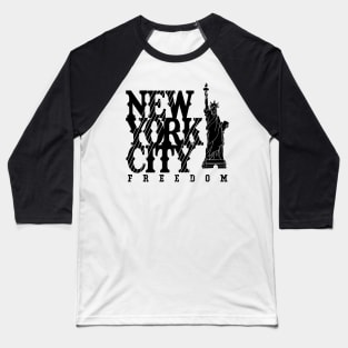 New York City Freedom Baseball T-Shirt